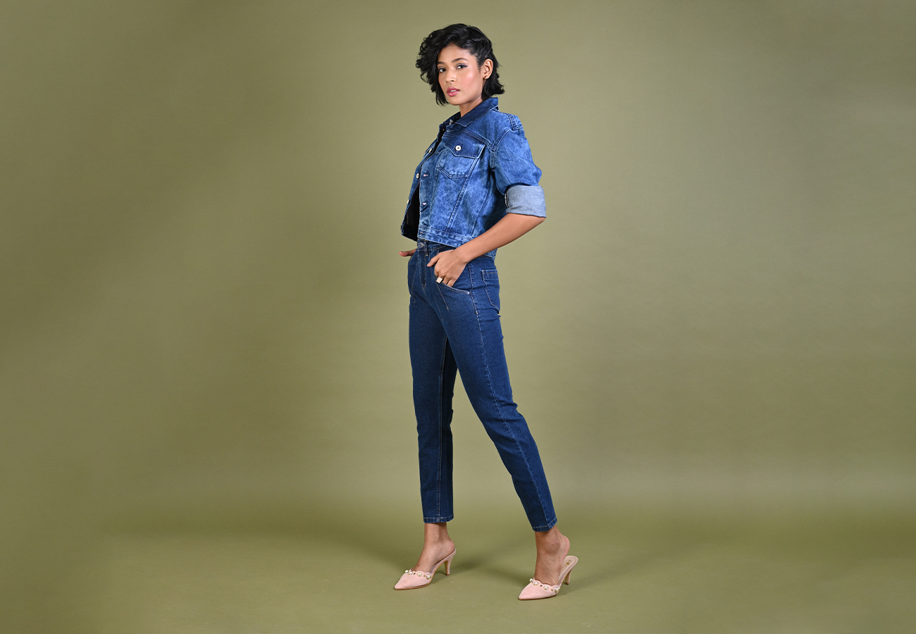 Premium Flared Denim Jeans wide leg Denim Jeans BF loving Denim superior  quality jeans for Girls